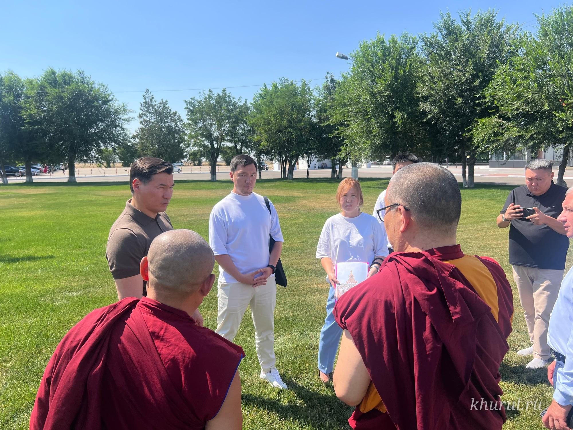 A Lotus Stupa to Be Built at Kalmykia’s Airport