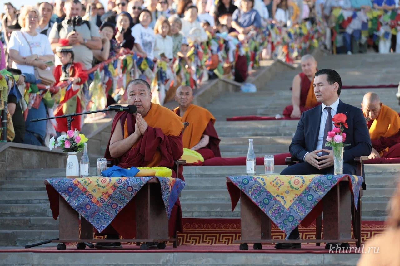 They Offered Their Creation to the Buddha, the Dharma, and the Sangha