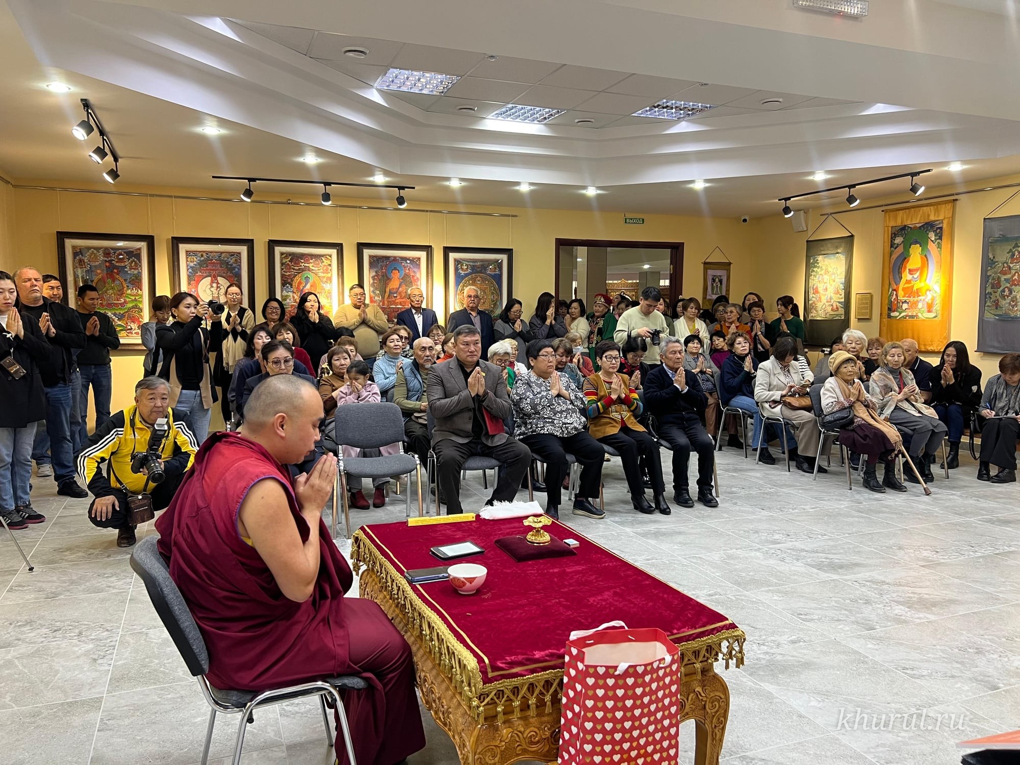 A unique Buddhist thangka has returned to Kalmykia after restoration