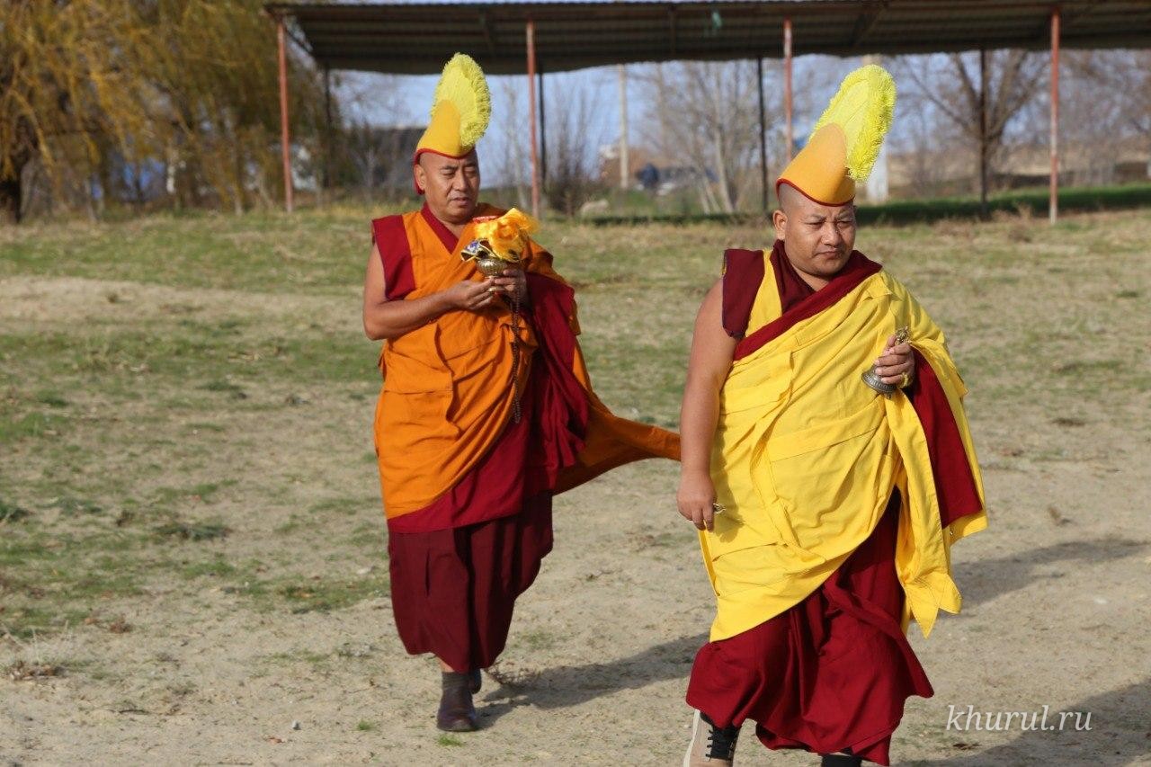 A Green Tara Mandala Dissolution Ceremony Was Held at the Central Khurul