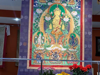 A unique Buddhist thangka has returned to Kalmykia after restoration