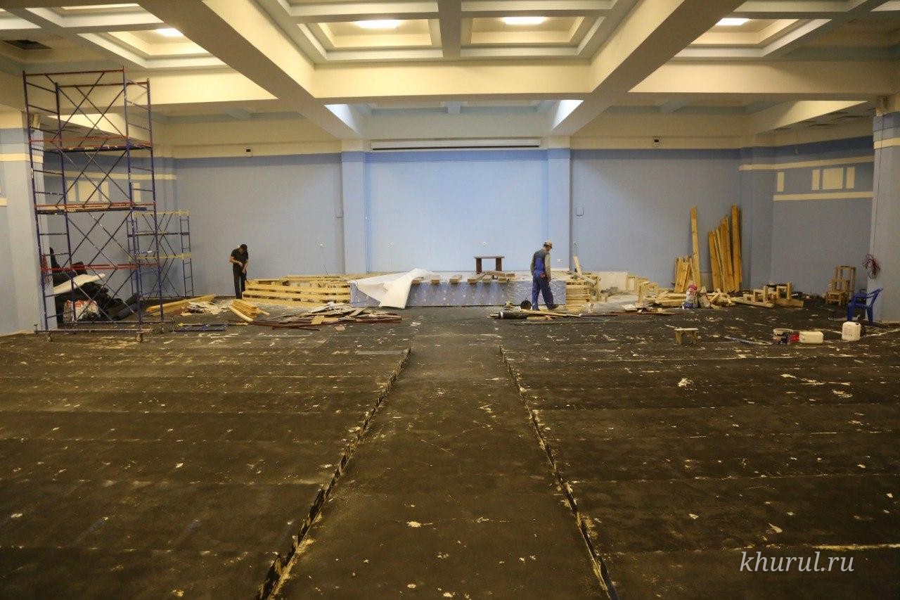 Renovation Work Has Begun in the Conference Hall of the Central Khurul