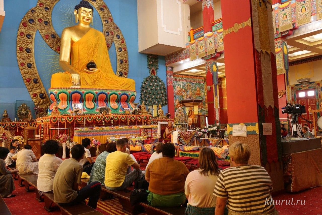 Lecture by the Shajin Lama of Kalmykia on the Basics of Buddhism