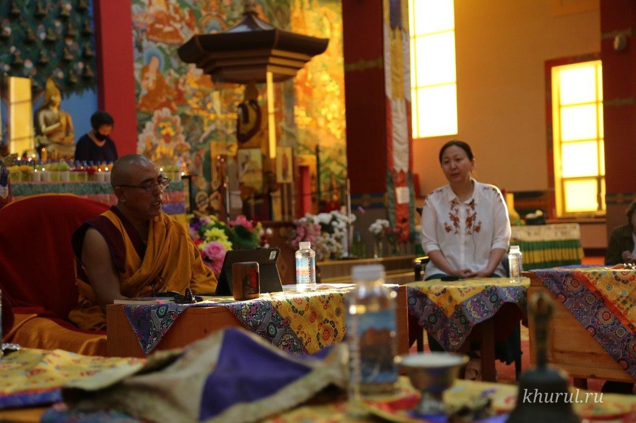 The believers of Kalmykia began the Buddha’s birthday by taking one-day Mahayana vows