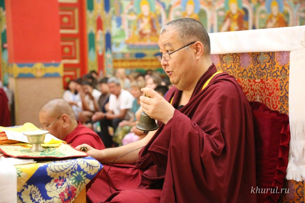 Before the New School Year, Laypeople Received Instructions from the Monastic Sangha of Kalmykia