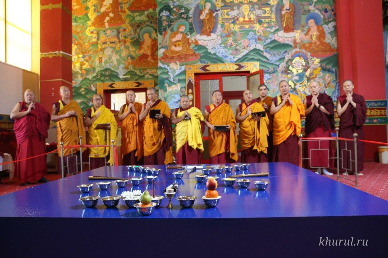 Construction of a Sand Mandala Has Begun in Kalmykia