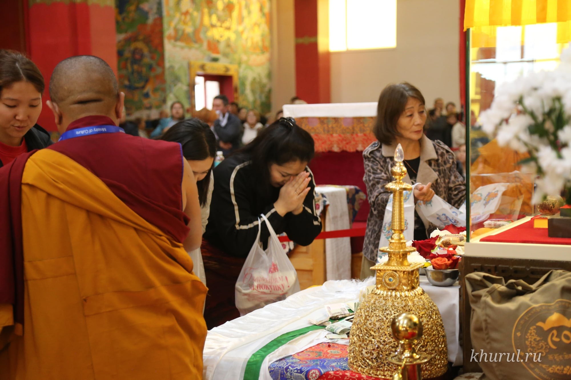 The Stay of the Sacred Relics of Kapilavastu on Kalmyk Land Is Coming to an End