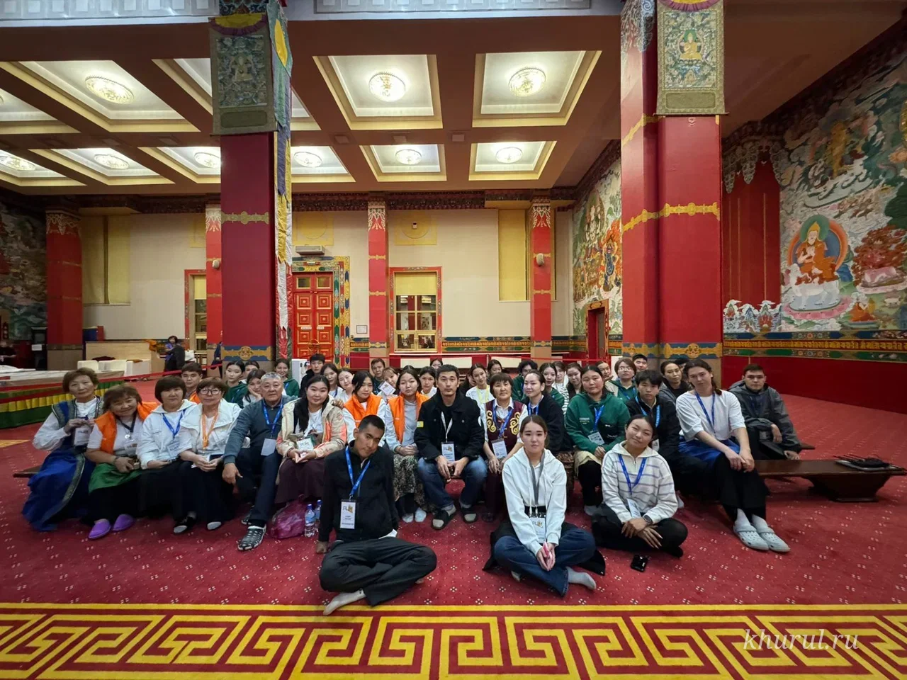 The Shajin Lama of Kalmykia expressed words of gratitude to police officers and volunteers