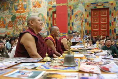 Today People Turned to White Tara with Requests for Longevity and Well-Being