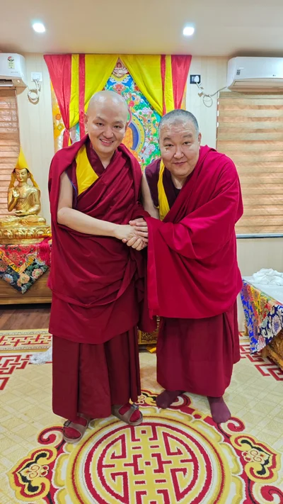 Important Meetings of the Shajin Lama in India
