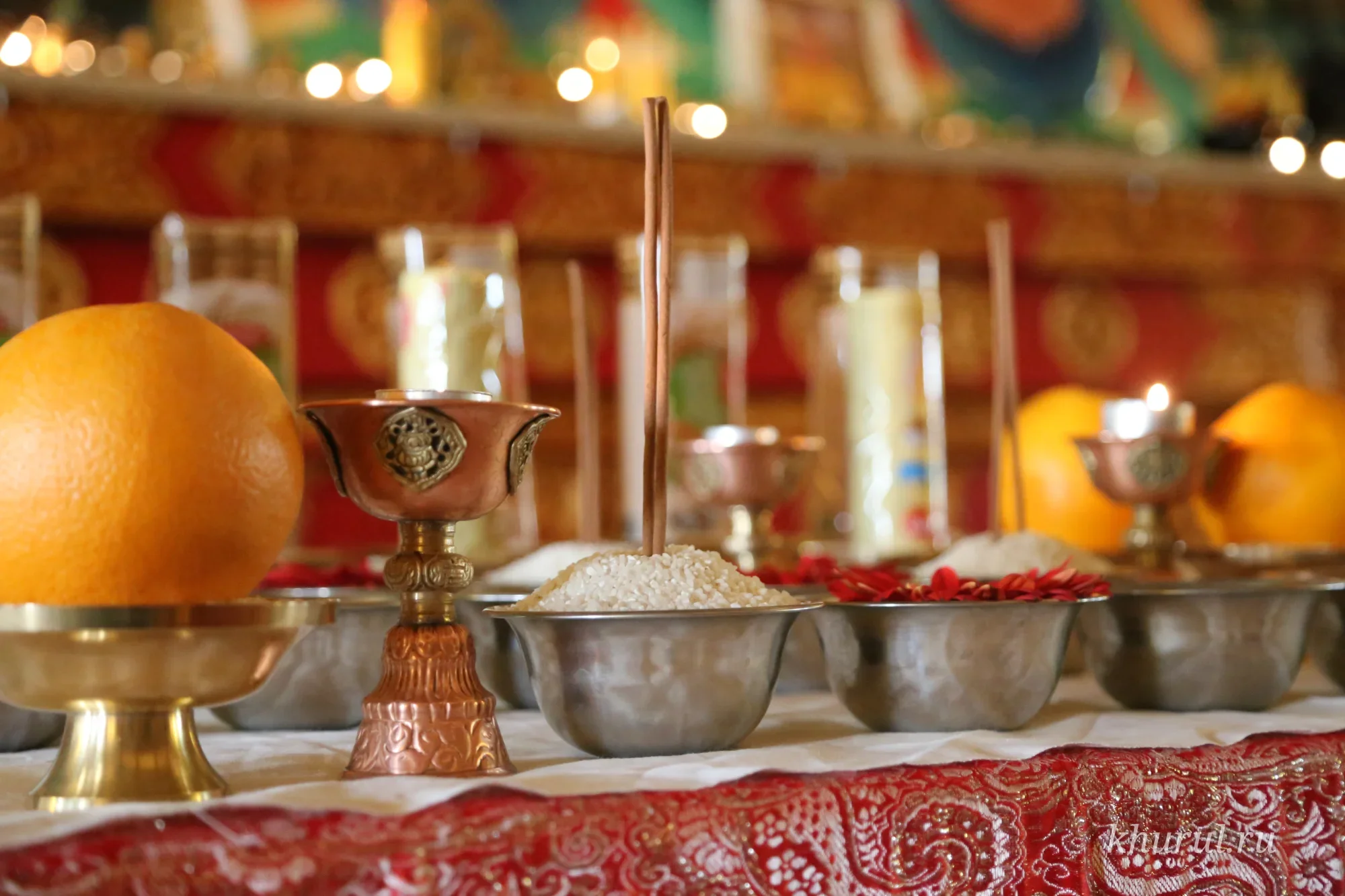 Special Rituals Held at “The Golden Abode of Buddha Shakyamuni”