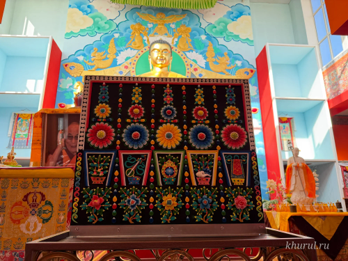 The Works of a Torma-Making Master Now Adorn the Lagan Khurul Too