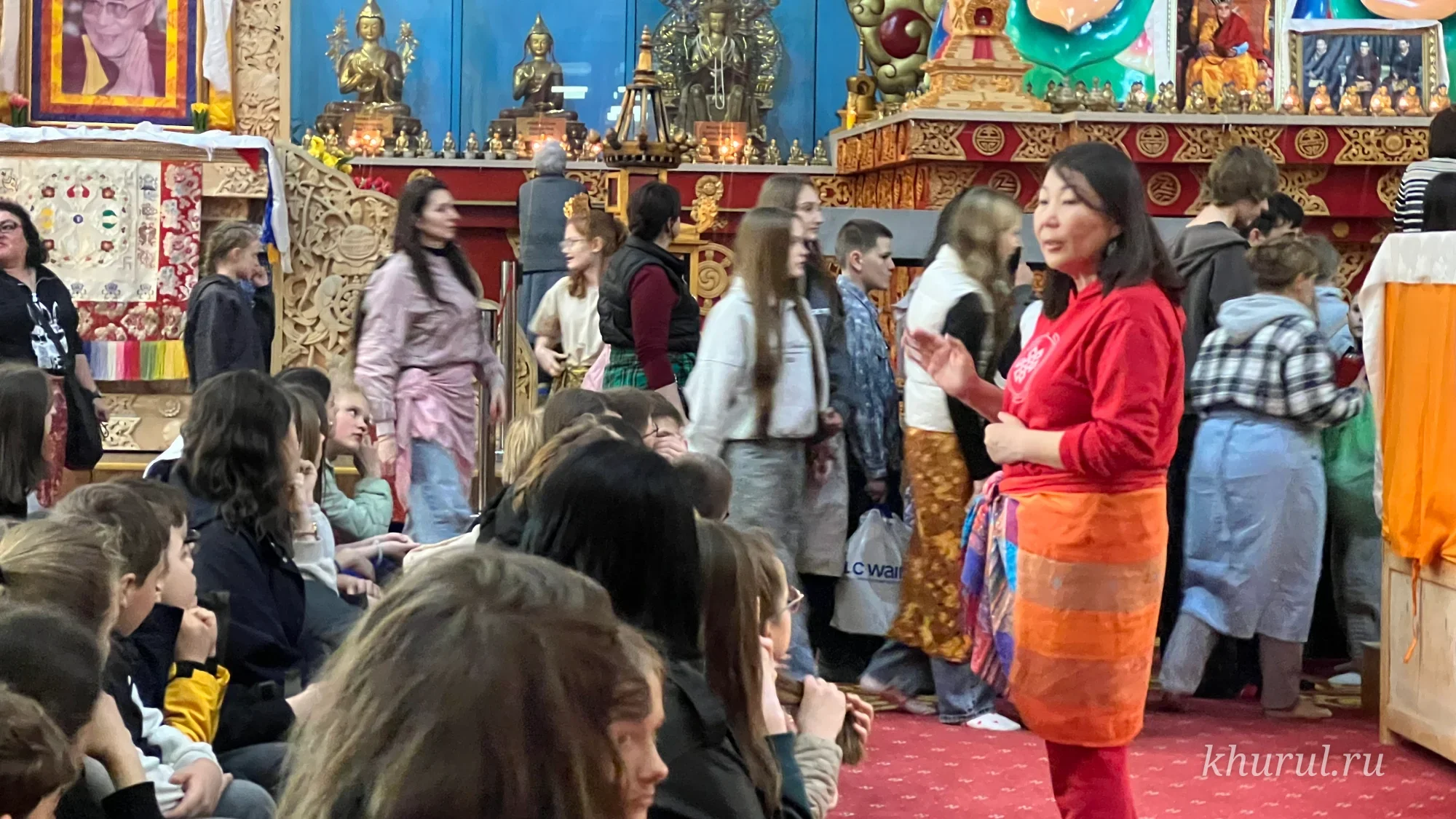 The Main Buddhist Temple of Kalmykia Is Increasingly Visited by Young People