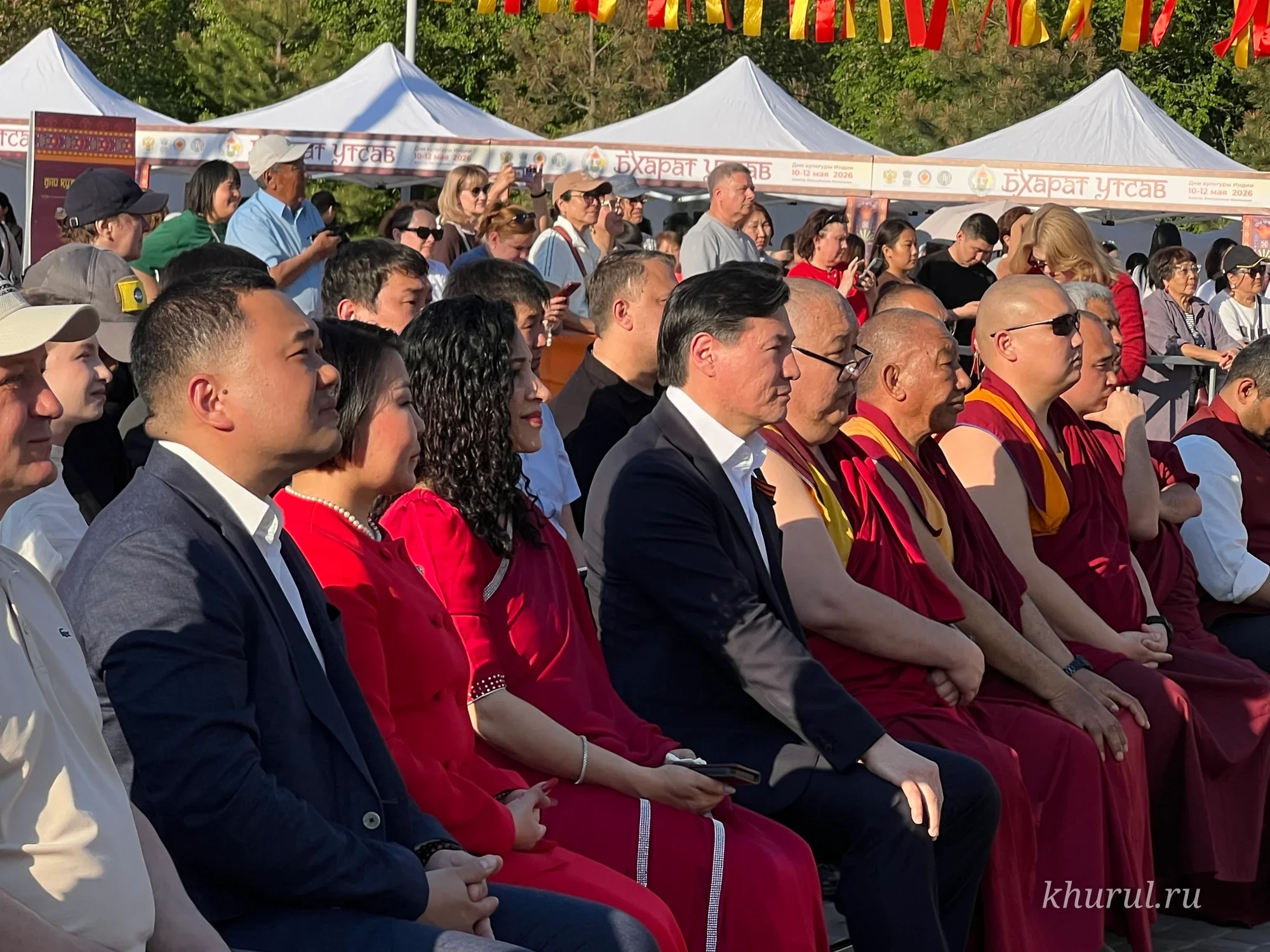 Monks of the Central Khurul Took Part in the Opening Ceremony of the Days of Indian Culture