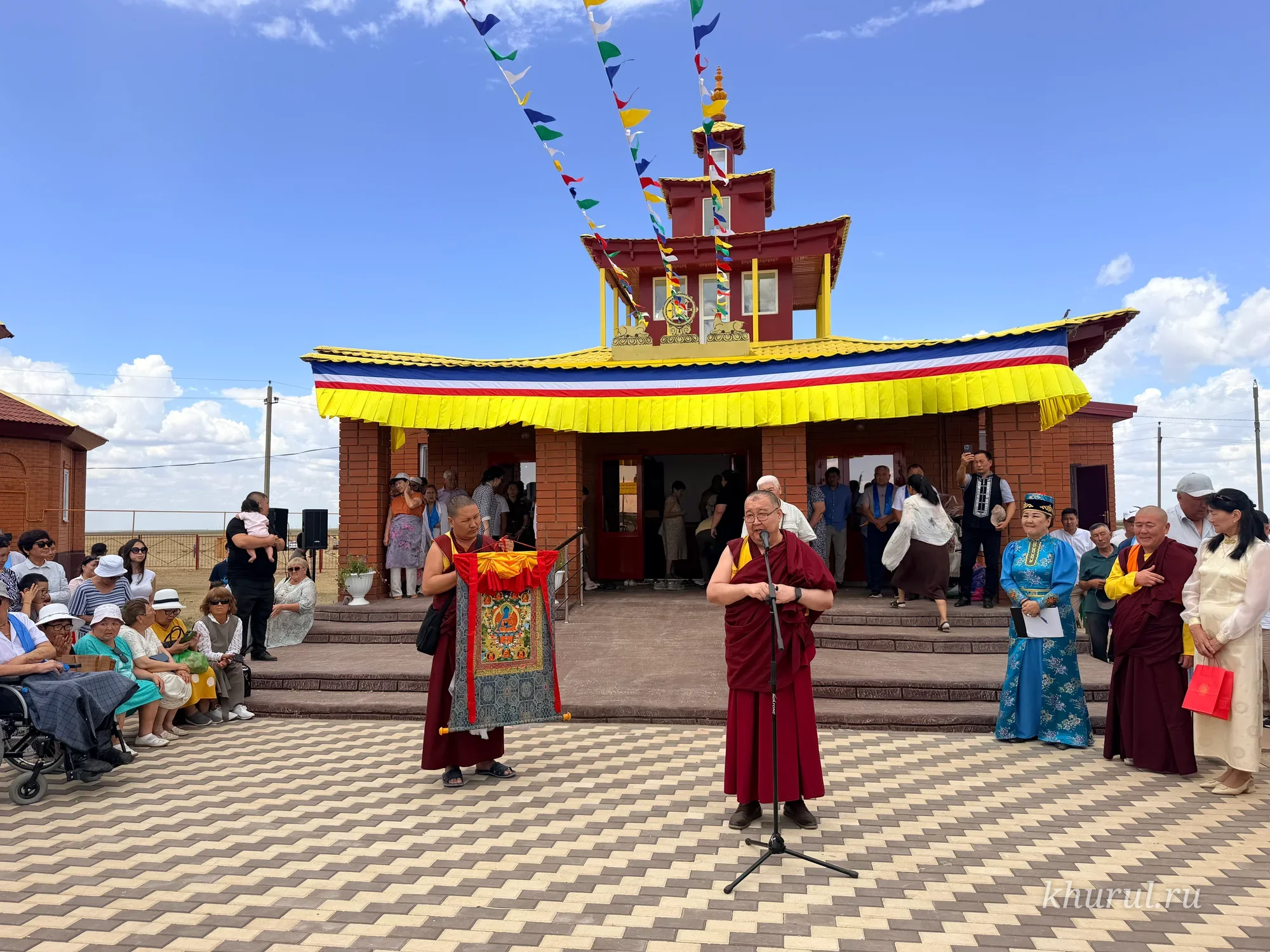The Dund Khurul Reopens Its Doors in the Settlement of Khanata
