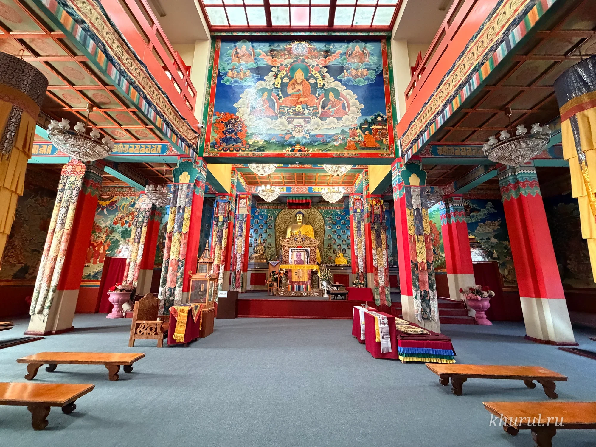 Shajin Lama of Kalmykia and Monks of the Central Khurul Enter Summer Retreat