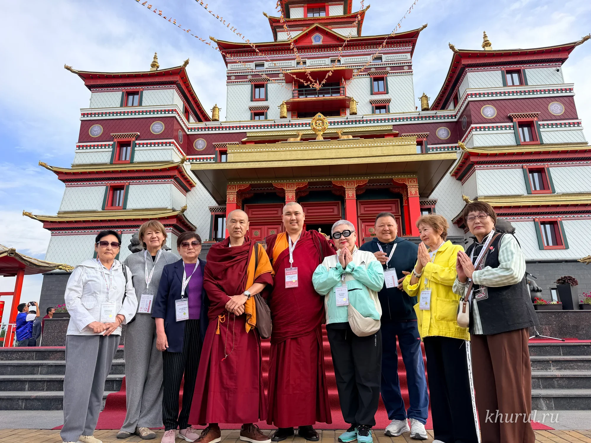 Kalmykia’s Monastic Sangha Congratulates Tuva on Successfully Hosting the Fourth International Buddhist Forum