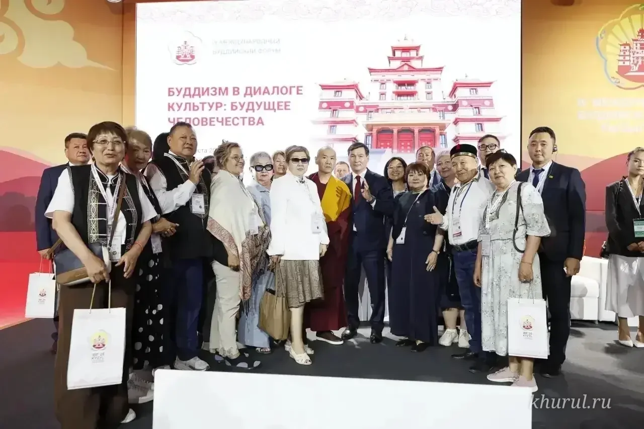 Kalmykia’s Monastic Sangha Congratulates Tuva on Successfully Hosting the Fourth International Buddhist Forum