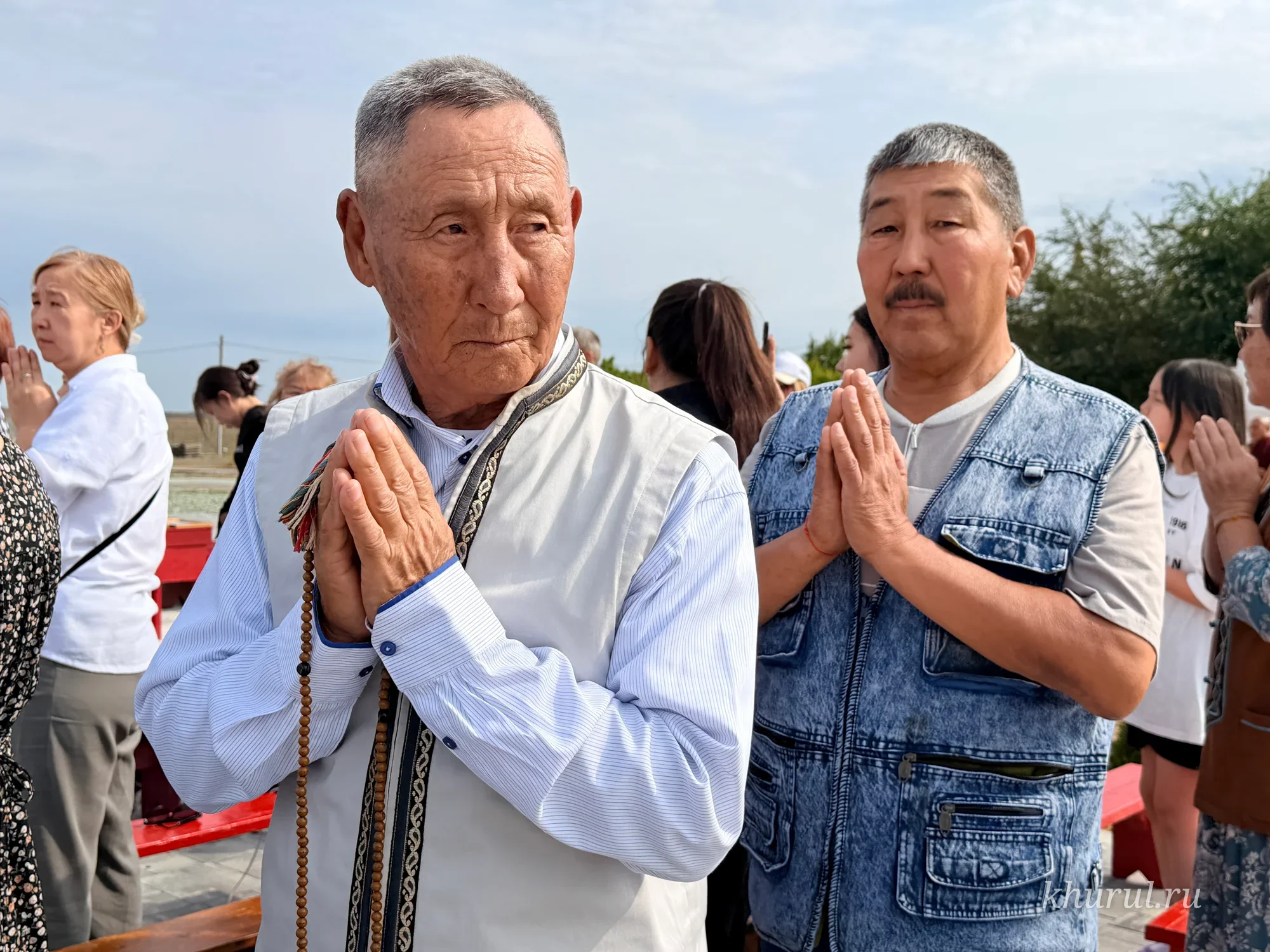 Washing and Consecration Ritual Held for the Maitreya Buddha Statue in Lagan