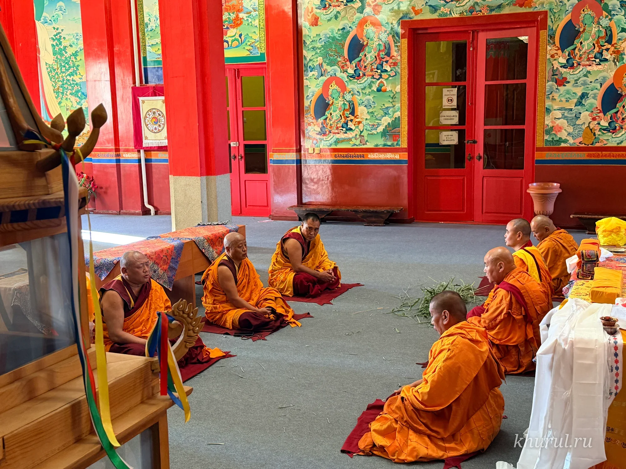 Yarne, the Monks’ Summer Retreat, Concluded in Kalmykia Today