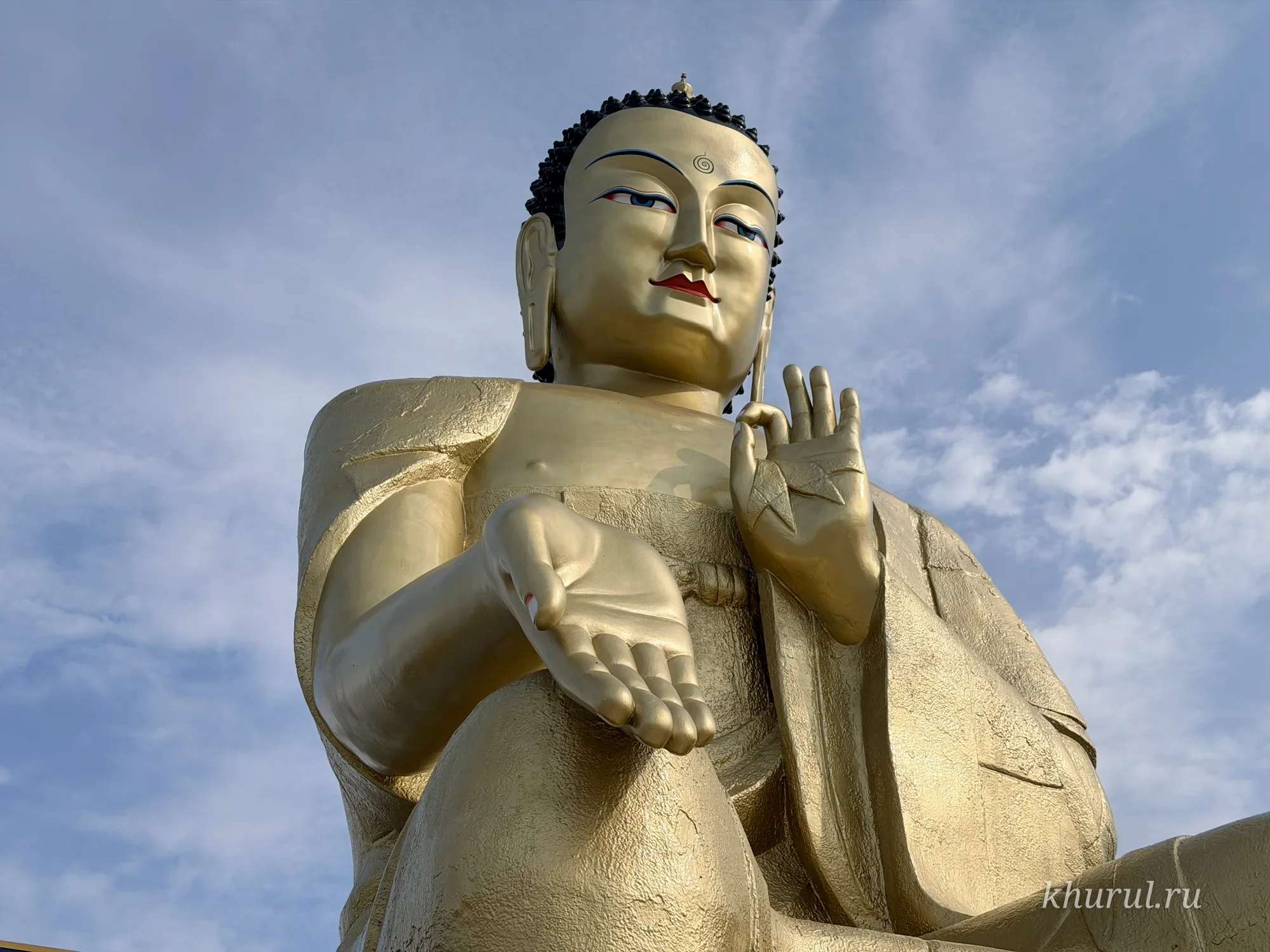 Washing and Consecration Ritual Held for the Maitreya Buddha Statue in Lagan