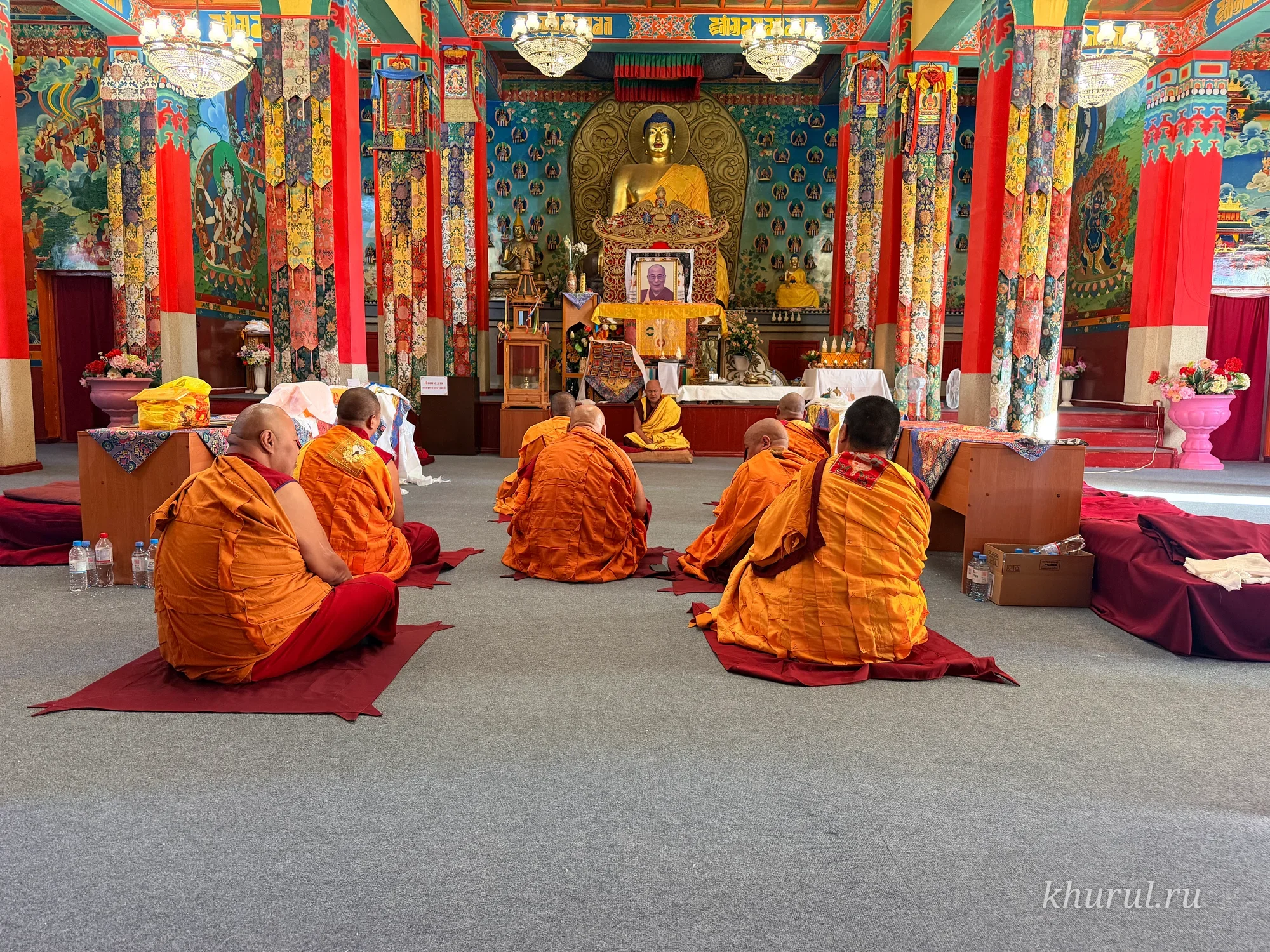 Yarne, the Monks’ Summer Retreat, Concluded in Kalmykia Today