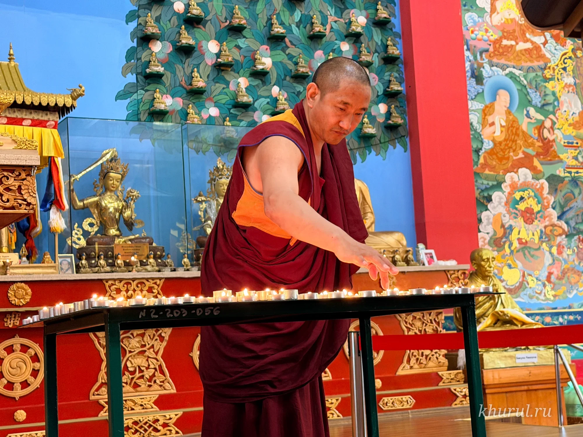 First of Four Tantric Rituals Held in Kalmykia