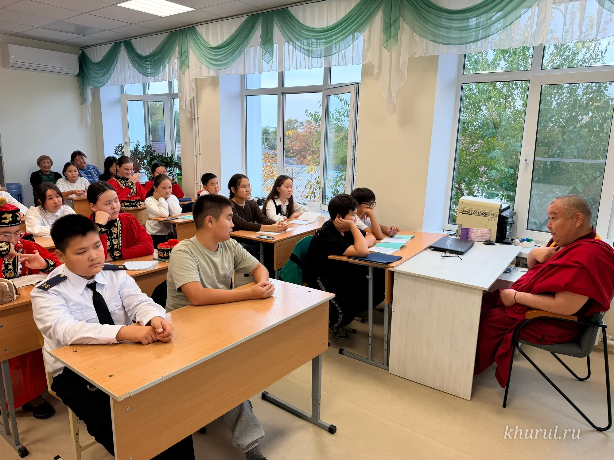 The Buddhist School Continues Its Work in Kalmykia