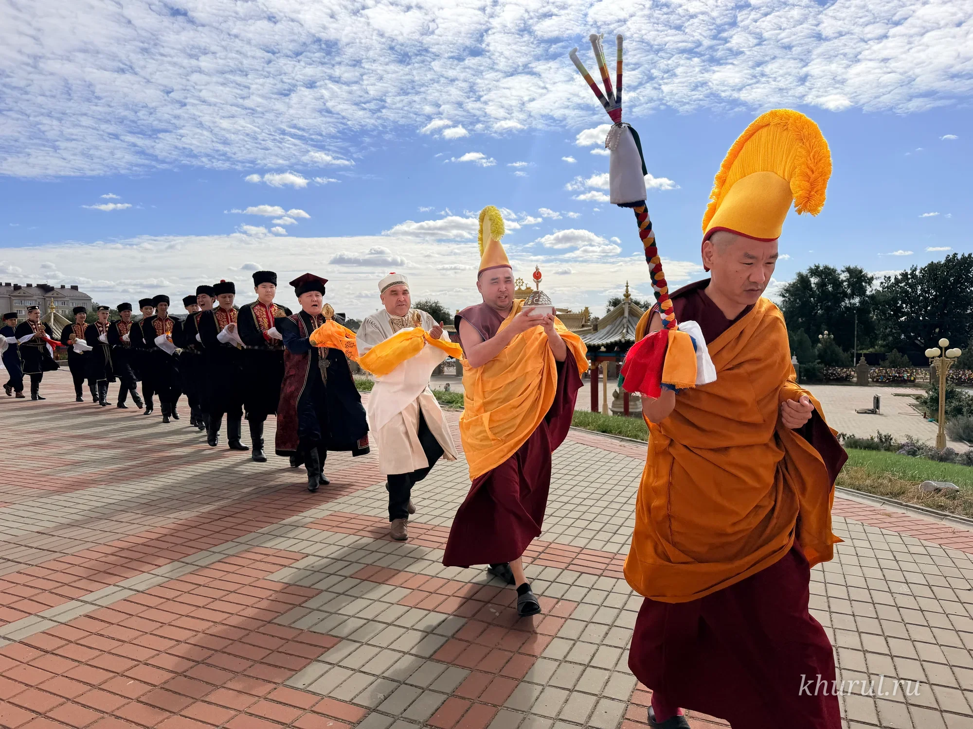 Good Fortune and Well-Being Invoked in Kalmykia During the “Yangdrub” Ritual