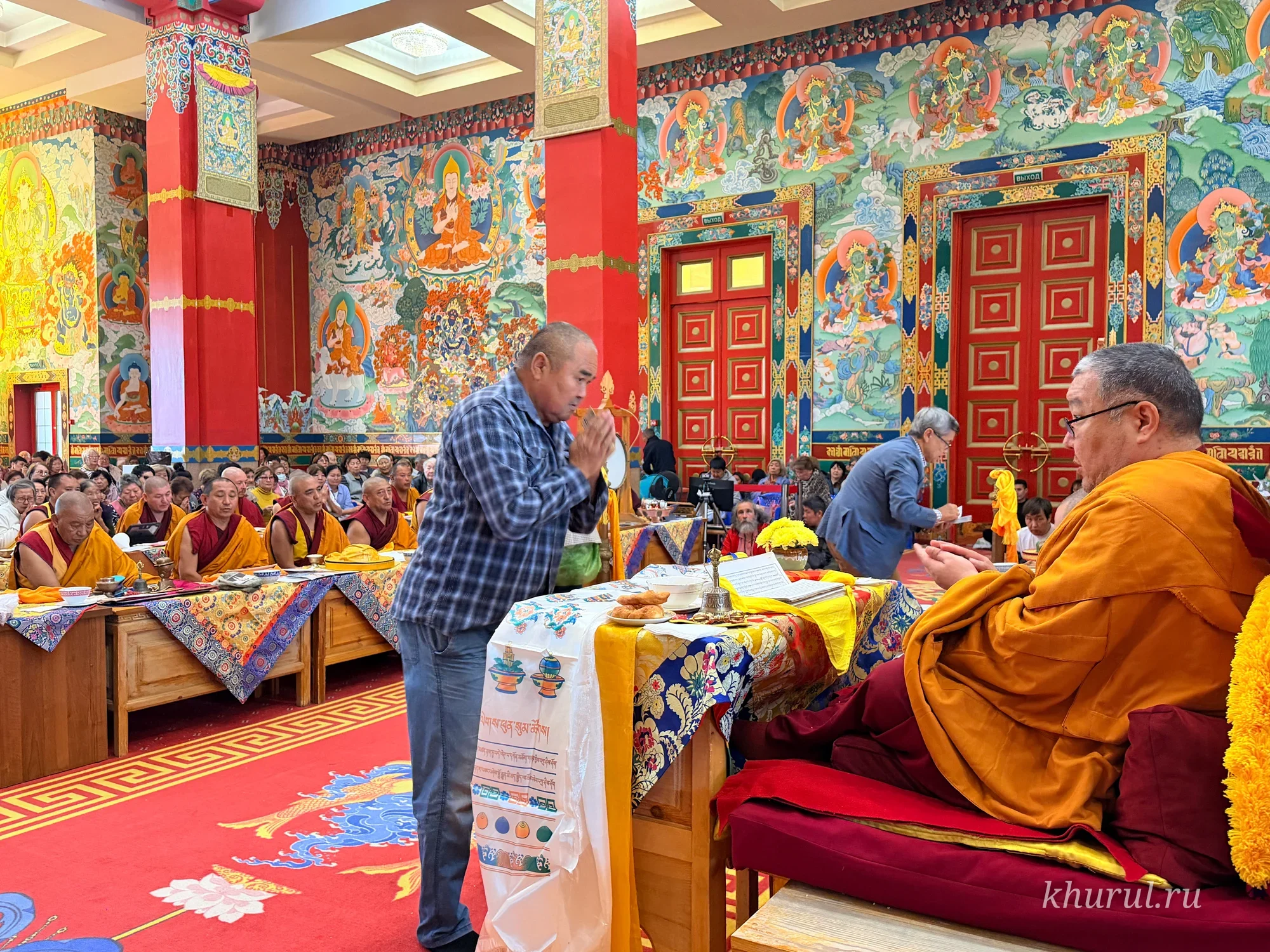 Cycle of Tantric Rituals Concludes at “The Golden Abode of Buddha Shakyamuni”