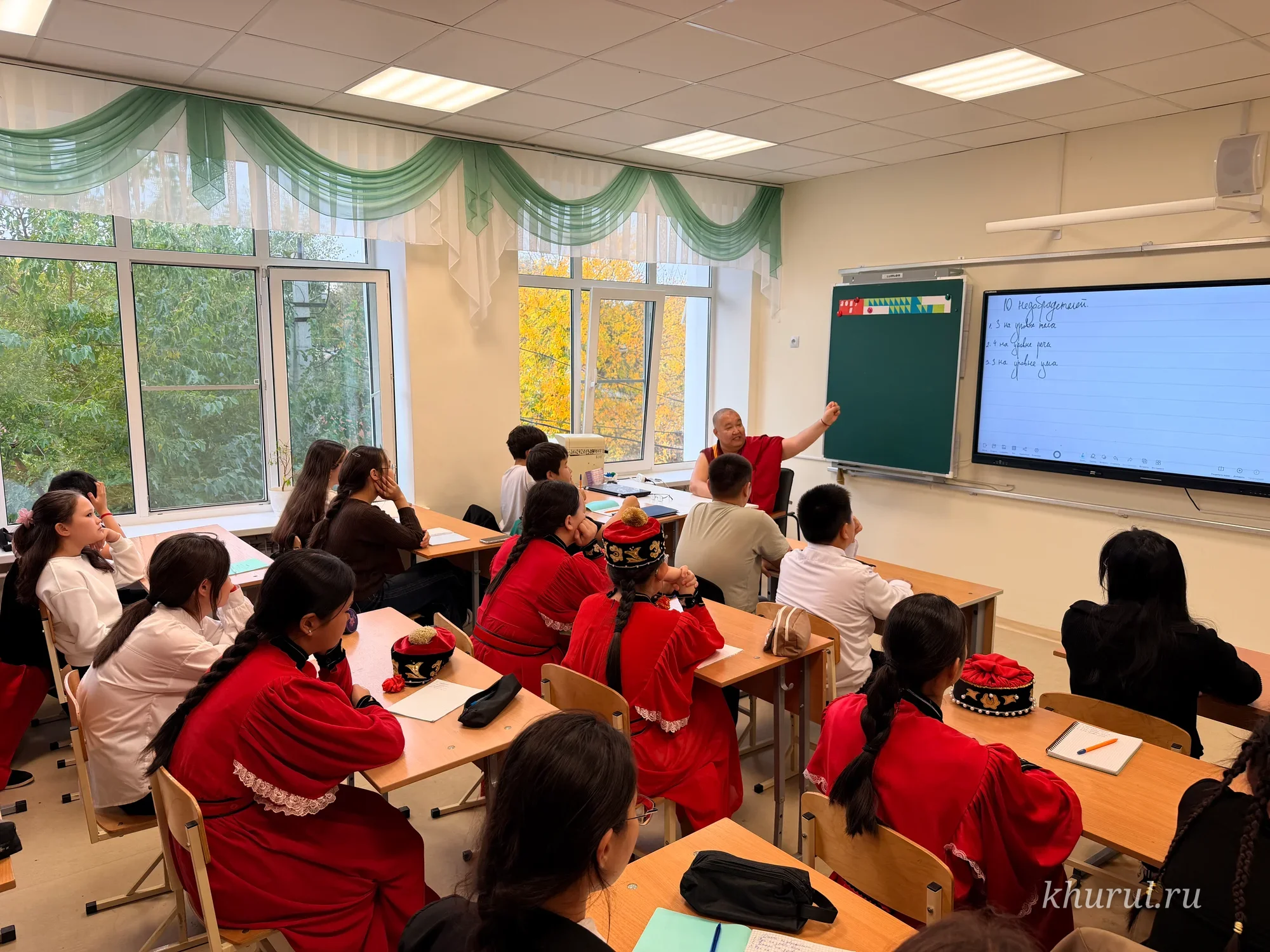 The Buddhist School Continues Its Work in Kalmykia