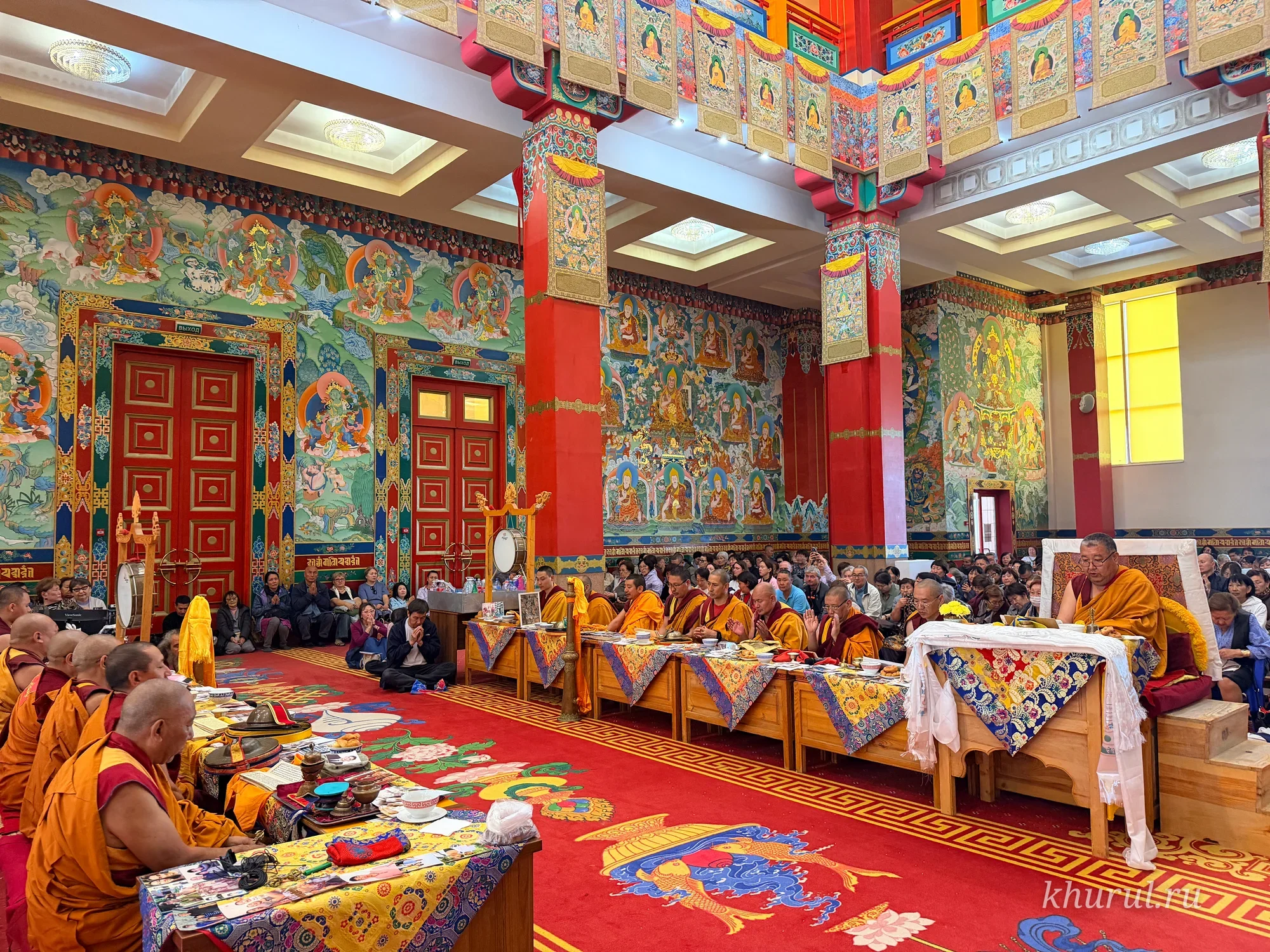 Cycle of Tantric Rituals Concludes at “The Golden Abode of Buddha Shakyamuni”
